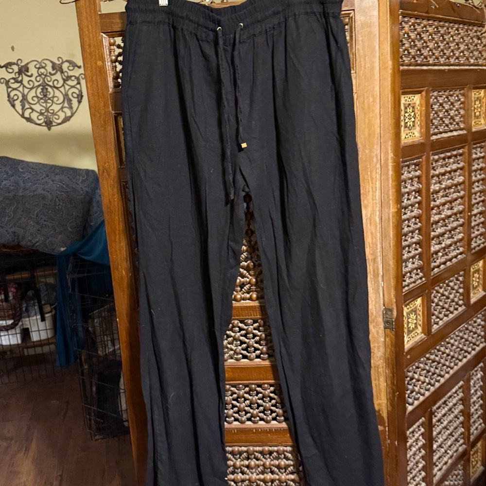 Love Tree Charcoal Elastic Waist Pants